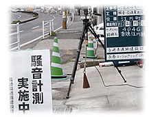 交通騒音計測