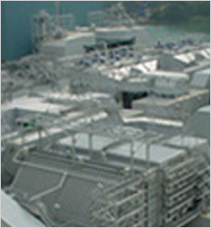 国内電力最大級石炭焚ボイラ向け排煙処理装置