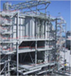 国内電力石炭焚ボイラ向け脱硫吸収塔